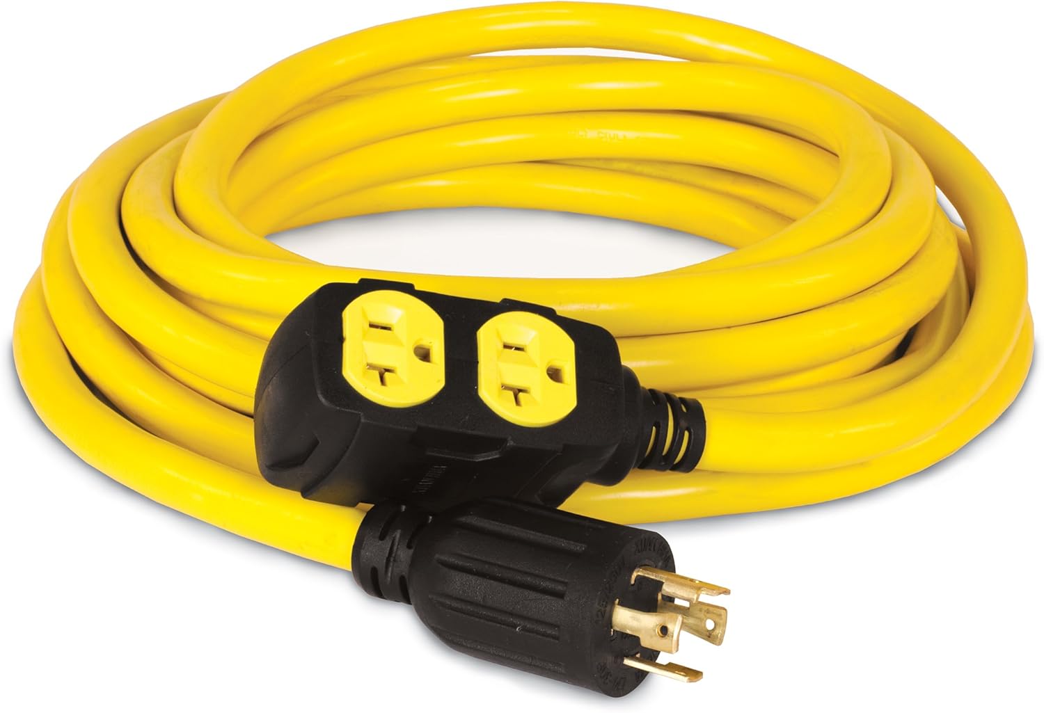 Champion - Cable de extensión para generador (25 pies, 30 amperios, 125/250 voltios)